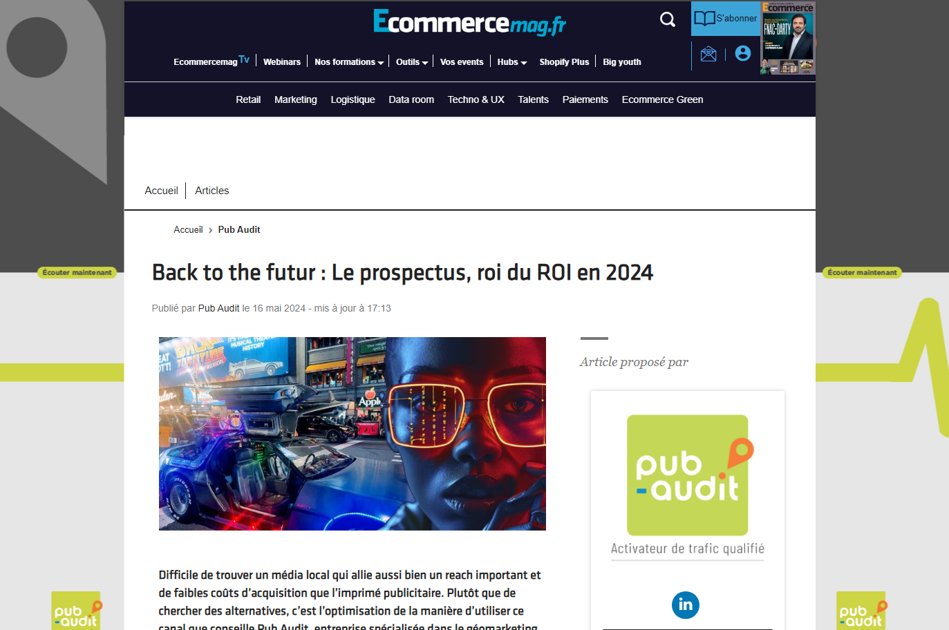 Back to the futur : Le prospectus, roi du ROI en 2024