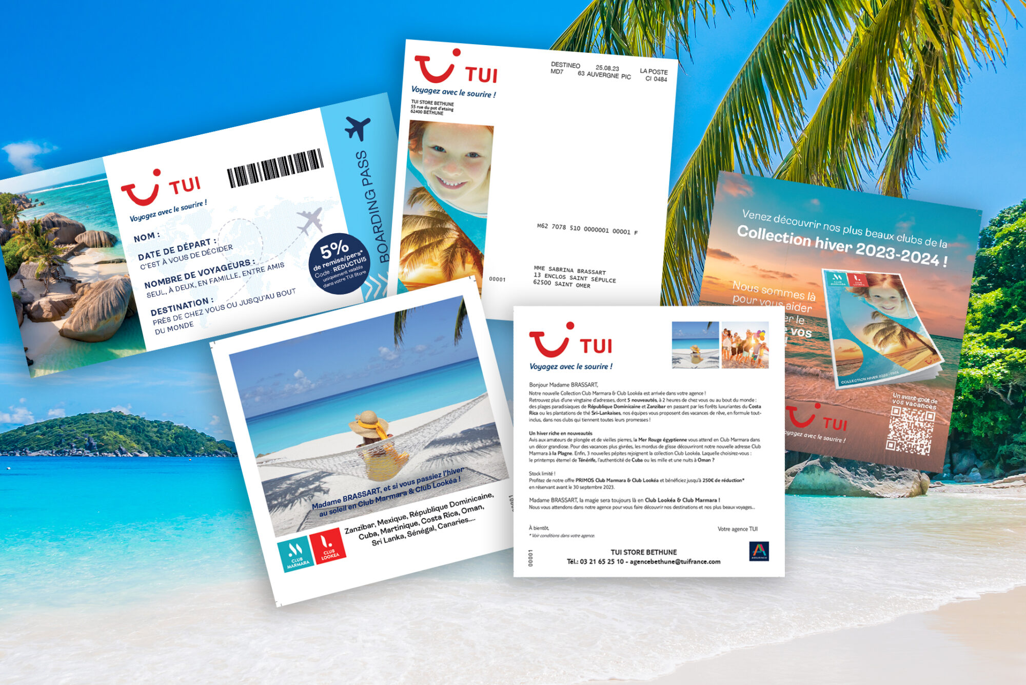 TUI France réactive avec succès des clients inactifs via le média courrier